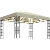 vidaXL AX Gazebo 3x4x2.6m 43 LED Energia Solare Tetto Giardino Hg200cm Patio + 3070321