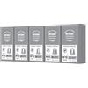 by Amazon Capsule caffè intenso compatibili con Nespresso, tostatura intensa, capsule in alluminio, 100 unità, 5 confezioni da 20 - Certificato Rainforest Alliance
