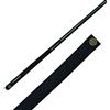 BCE Jw-10am, Mark Selby Biliardo, 2 Pezzi, con Custodia Classica, 145 cm con Stecca da 9,5 mm Unisex, Testa Nera/Albero in Legno Naturale, 57 (145cm)