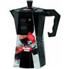 IBILI Moka express Bahia nera, 12 tazze, 600 ml, alluminio