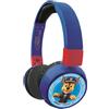 LEXIBOOK Paw Patrol 2-in-1 Cuffie Bluetooth per bambini con microfono incorporat