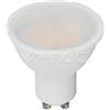 V-TAC VT-271 21878 Lampadina Led GU10 10w Milky Chip Samsung Luce Calda 3000k