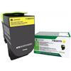 LEXMARK Toner Lexmark giallo 71B20Y0 2300 pagine