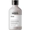 L'Oréal Professionnel Silver Professional Shampoo 300 ml shampoo per ravvivare i capelli bianchi e grigi per donna