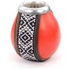 Tea Soul Calabash per Tè Mate - colori assortiti - Pelle Rossa