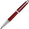 Caran d'Ache Carmin Caran d'Ache LÉMAN 4799.580 - Penna stilografica Rouge, ottone, pennino in oro 18 carati, misura M, lunghezza 14,1 cm, colore: Rouge