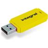 Integral Neon Yellow Chiavetta USB 32 Giga - Flash Drive USB 3.0 SuperSpeed - Pennetta USB veloce