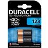 Duracell Batteria Duracell 3V CR123 Litio confezione da 1 pila