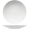 SATURNIA PORCELLANE Napoli bianco piatto portata Konos Ø 32 cm (minimo 4 pezzi)