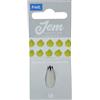 PME JEM - Bocchetta Decorativa Fiore Diretto in Acciaio Inox per Sac à Poche, Grande, n. 1B
