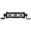 SKYWORLD LED a singola fila Barra luminosa da 4 pollici 10 cm 15 W a basso profilo Sottile Mini Slim Spotlight sulla griglia Front Back Bumper Backup Light per camion 4x4 4WD ATV UTV