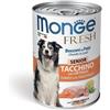 Monge Fresh Senior Tacchino con Ortaggi Per Cani Età Avanzata 400g