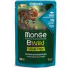 Monge B Wild Grain Free Tonno Gamberetti Ortaggi Cibo Umido Per Gatti Sterilizzati 85g