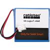 ratiotec - Batteria per rilevatore di banconote false soldi Smart # 2263