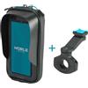 Mobilis U.FIX - Kit Custodia Universale anti-pioggia per SmartPhone + supporto da moto/bici
