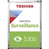 Toshiba Hard disk 3.5 4TB Toshiba S300 Surveillance SATA 3 [HDWT740UZSVA]