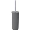 TATAY Spazzolone Bagno WC | Design Compatto e Funzionale | Scopino Bagno WC senza BPA | Prodotto in Spagna | 9,5 x 9,5 x 39,5 cm - Collezione Baobab - Grigio Antracite