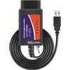 OBDMONSTER FORScan OBD2 Scanner OBDII diagnostico per Windows, Strumento di codificazione diagnostica per Auto OBDII con Interruttore MS-Can/HS-Can per Veicoli Ford Lincoln Mazda Mercury Series