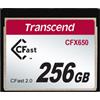 Transcend Memoria flash Transcend CFX650 256 GB CFast 2.0 MLC [TS256GCFX650]