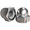 TOOLSHOP ITALIA Dado cieco esagonale UNI 5721 DIN 1587 zincato bianco - ø mm 5