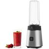 Electrolux Create 3 E3SB1-4ST Frullatore Sportivo 3 in 1 con Bottiglia Take Away BPA Free, Mixer Compatto e Potente in Acciaio Inox per Smoothie, Frullati e Bevande Energetiche