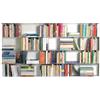 KRIPTONITE libreria da parete KROSSING 166 x H 100 cm con scomparti H 25 cm - 0554BO