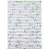 GARDINIA Tenda Plissettata a Incastro, Rullo a Scomparsa Opaco, Filtrante, Inclusi Tutti i Pezzi per Il Montaggio, Altezza Regolabile, Motivo a Rami, Bianco, 50 x 130 cm (LxH)