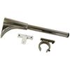 Gardinia Supporto a Muro Universale, incl. Adattatore ad Anello o a T, Attacco a Parete, per bastoni per Tende, Linea Memphis