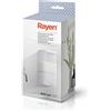 Rayen - Dispenser per Sapone, Bianco, Dimensioni: 9 x 8 x 18,8 cm