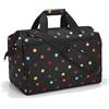 reisenthel allrounder L pocket - Borsa da Medico Multifunzione, per Viaggio, Lavoro e Tempo Libero, Multitasche con Tracolla e Passante per Trolley, Tessuto Idrorepellente, 32 L, Fantasia a Pois