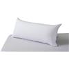 SAVEL Funda Almohada Raso Labrado Federa per Cuscino, Cotone, Bianco, 40x105cm