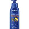 Nivea, lozione rassodante per il corpo Q10 + vitamina C (400 ml), crema rassodante nutriente con Q10 e vitamina C, crema idratante morbida Nivea per una pelle rassodata