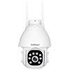 SriHome SH039B Srihome Audio: telecamera wifi con sensore 3MP, hotspot AP, scheda SD e sirena allarme integrata.