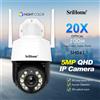 SriHome Telecamera Speed Dome 5MP SriHome: Zoom 20x, Audio Two-Way, Starlight, SD Card, WIFI