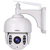 SriHome Telecamera HD SH028-B: 5MP H.265 con wifi ap hotspot wireless, infrarossi, hd ir cut, onvif, p2p, supporto sd e audio.