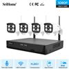 SriHome "Kit wifi con 4 canali e audio SriHome NVS001 2 Megapixel H265: la soluzione ideale per la videosorveglianza"
