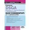 Edizioni Simone Concorso DSGA Direttore dei Servizi Generali e Amministrativi - Quiz commentati per la prova scritta