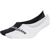 ADIDAS T LIN BALLER 2P WHITE/BLACK Calzini Sportivi