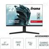 IIYAMA GB2770HSU-B5 - Monitor 27 Full HD ideale per Gaming - 0.8ms FreeSync Premium - IIYAMA