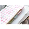 BLUGUL Trasparente A6 Divisori, 6 Fori, A6 Dividers, 10pcs Best Wishes