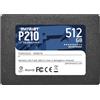 PATRIOT MEMORY SSD SATA III Patriot Memory P210 2.5" 512 GB