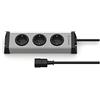 EHMANN 0200x00032308 - Ciabatta elettrica universale a 3 prese, con cavo IEC
