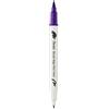 Pentel Brush Sign Pen Twin SESW30C - Pennarello in fibra, 2 punte simili a pennello, colore: Viola (1 pezzo)