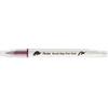 Pentel Brush Sign Pen Twin SESW30C - Pennarello in fibra, 2 punte simili a pennello, rosso scuro (1 pezzo)
