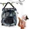 YeahBoom Borsa per Doccia Solare,20 L Borsa da Campeggio Solare,Doccia Sacca Campeggio Portatile con Tubo,soffione Rimovibile, Flessibile,Escursionismo Trekking All'aperto Borsa da Bagno