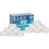TS TAKE SPORT - Tape sportivo, Tape dita crossfit, Nastro bendaggi sportivi. Sport tape, 6-12 rotoli cerotti sportivi 2,5 x 10m, 100% Cotone, Bordo Zig Zag, Non elastico. Bianco (COTONE, 12)