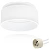 KYOTECH Faretto da soffitto a LED a luce indiretta Plafoniera LED Soffitto Faretto,Faretti da incasso design incl. portalampada GU10 Bianco opaco Apparecchio a plafone per Cucina Corridoio Salotto