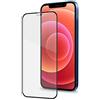 Celly Pellicola proteggi schermo 2D per iPhone 12 Pro Max, vetro temperato durezza 9H anti-impronte e antigraffio, bordo nero