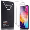 Didisky [3 Pezzi Pellicola Protettiva in Vetro Temperato per Samsung Galaxy A50, Protezione Schermo [Tocco Morbido ] Facile da Pulire, Facile da installare, Trasparente