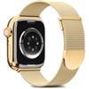Higgs Cinturini Compatibile con Cinturino Apple Watch 41mm 40mm 38mm per Donna e Uomo, Cinturino Magnetiche Regolabili Doppie per iWatch Series 9 8 7 SE 6 5 4 3 2 1, Liscio Maglia Milanese Oro rosa
